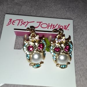 Owl ear rings New  love who who